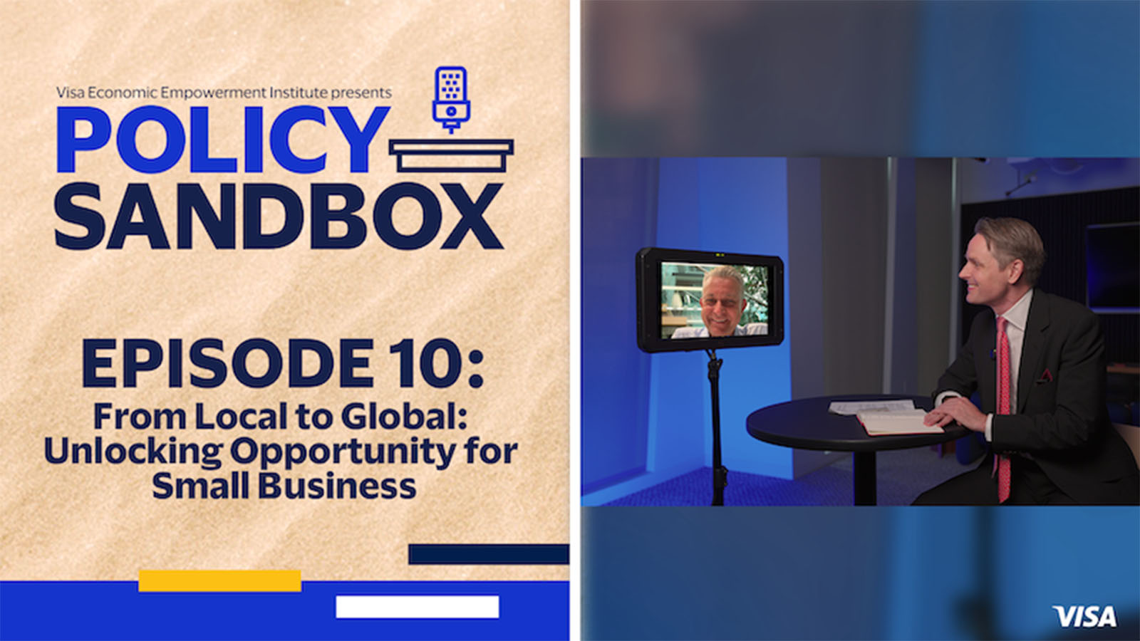Cover image of Policy Sandbox, Episode 10: From Local to Global: Unlocking Opportunity for Small Business.