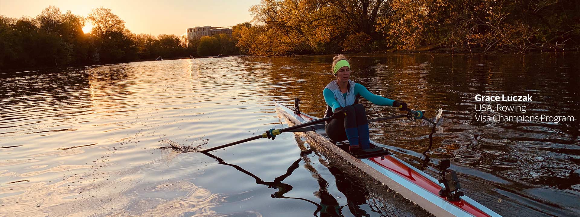 Grace Luczak, USA - Rowing, Visa Champions Program