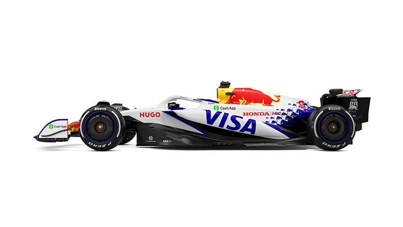 New 2025 Visa Cash App Racing Bulls livery and driver lineup