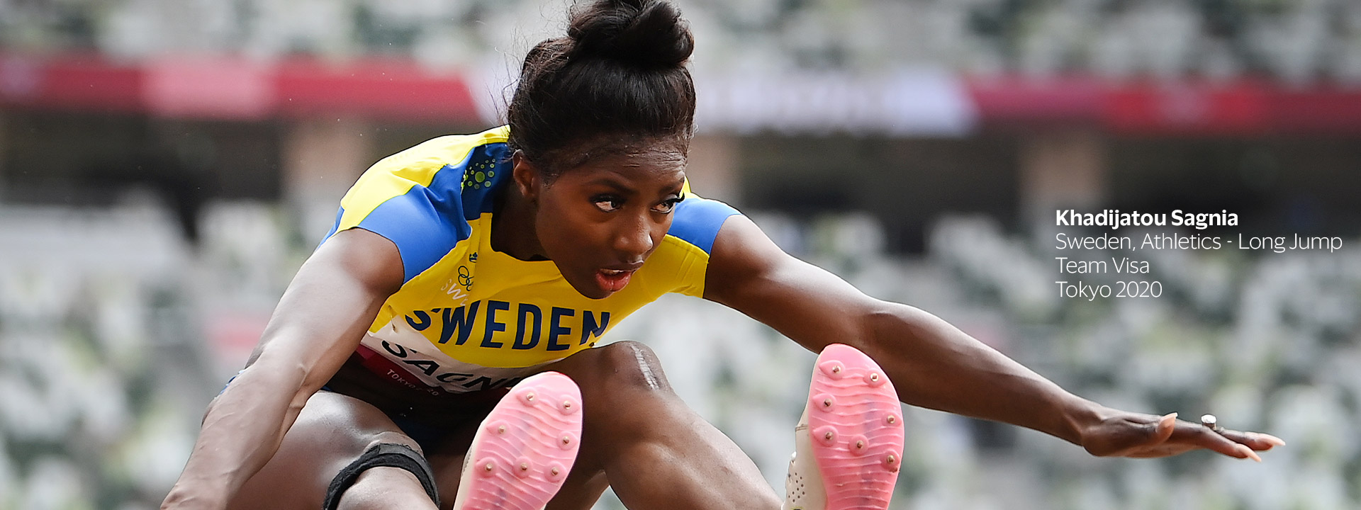 Khadijatou Sagnia, Sweden, Athletics - Long Jump, Team Visa, Tokyo 2020