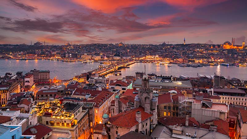 Golden horn, Istanbul.