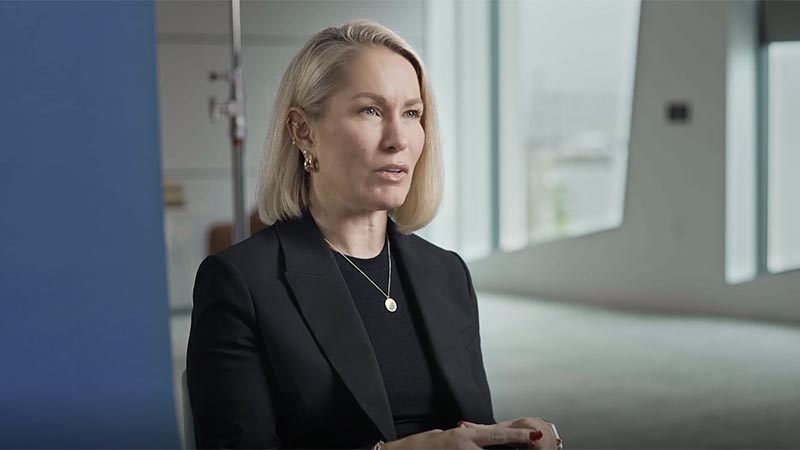 Video still of Michele Herron