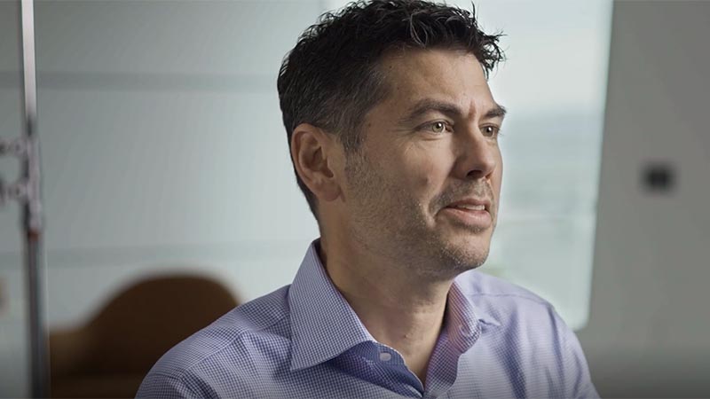 Video still of Rob Cameron