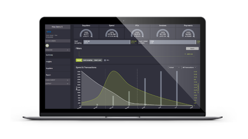 Visa data dashboard