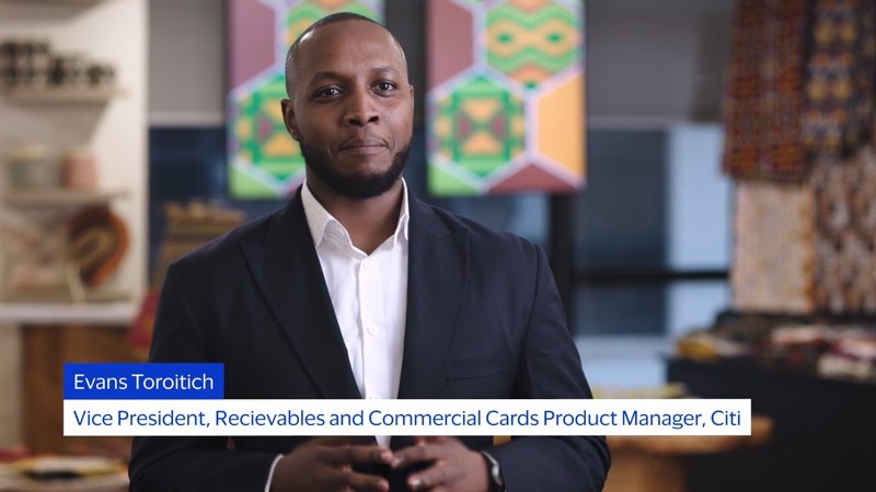 Evans Toroitich, Vice President, Recievables and Commercial Cards Product Manager, Citi