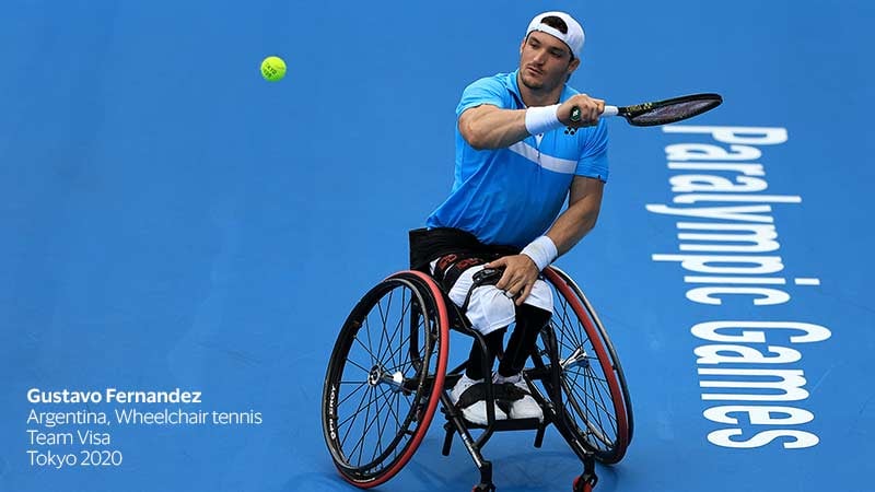 Gustavo Fernandez, Argentina, Wheelchair tennis, Team Visa, Tokyo 2020